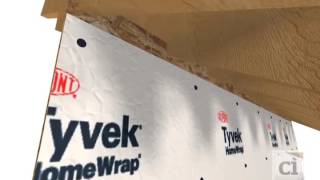 How to Install DuPont™ Tyvek® HomeWrap® [upl. by Onailimixam]