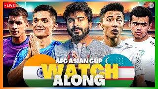 India v Uzbekistan  AFC Asian Cup 2023  LIVE Reaction amp WatchAlong [upl. by Gabe]