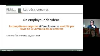 Webinaire Imputabilité au service n° 1 Laccident de service 16 décembre 2020 Partie I [upl. by Michelina]