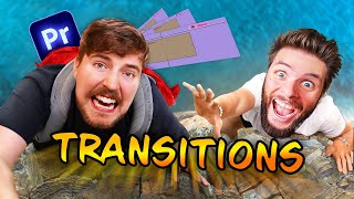 I Stole MrBeasts Transitions Premiere Pro Tutorial [upl. by Ralf94]