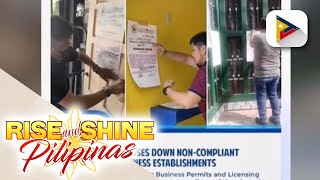 Ilang establisimyento na walling business permit ipinasara ng Makati LGU [upl. by Down]