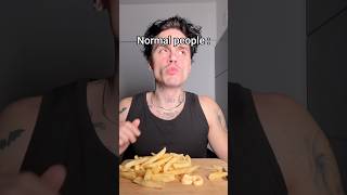 NORMAL PEOPLE VS PSYCHO💀psycho food routines shelove [upl. by Molton387]