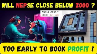 Will nepse close below 2000  Nepali share market  NEPSE analysis Nepali share market update [upl. by Aisatana]