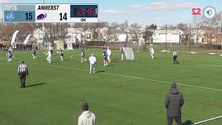 Watch Mens Lacrosse Highlights vs Amherst [upl. by Brownley]