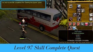 🎮10 Spiritual Spheres  Level 97 Skill Complete Quest  RAN Online [upl. by Drarig]