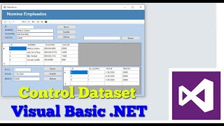 Control Dataset BindingSource y TableAdapter Ms Access Visual Basic NET [upl. by Paik]