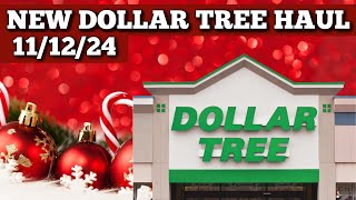 Amazing Finds At Dollar Tree Latest Haul 111224 [upl. by Solegnave961]