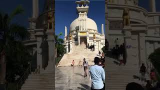 Shanti Stupa I Dhauligiri I Buddhist I Odisha shorts viralshorts [upl. by Stanton]