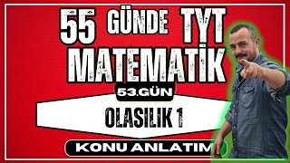 OLASILIK 1  55 Günde TYT Matematik Kampı  53 Gün  TYT Matematik [upl. by Fahland]