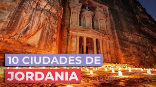 10 Ciudades de Jordania 🇯🇴  Para descubrir [upl. by Anaerol]