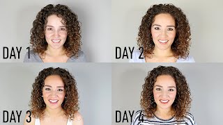 3 Ways to Refresh Curly Hair  Week of Refreshing Curly Hair for Beginners [upl. by Neelrac643]