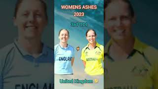 womens ashes 2023 England womens vs Australia womens engwvsausw winner cricket odi reelsshorts [upl. by Nylhtac968]