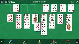 Solitaire Freecell Game 2355811 [upl. by Enelaehs]