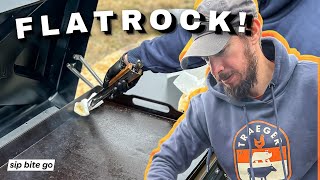 How To Season Traeger FLATROCK Griddle Grill  NEW 2023 Flattop Guide [upl. by Htebazle]