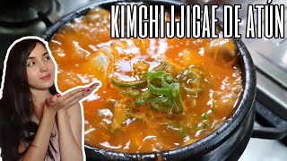 Receta de Kimchijjigae de atún 김치찌개  Nicolisa [upl. by Windy905]