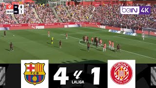 FC Barcelone contre Gérone FC 41  LaLiga 202425  Résumé de Match [upl. by Brine]