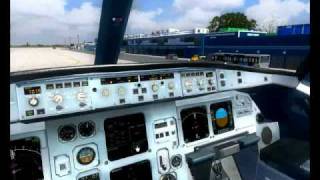 Wilco Evolution A320 Complete flight  Preparation and takeoff [upl. by Purity]