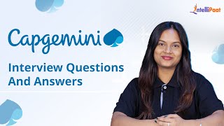 Capgemini Interview Questions And Answers  Capgemini Interview For Freshers  Intellipaat [upl. by Styles265]