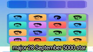 Major 28 September 5000 star Puzzle Durov Find IconsMajor Puzzle Durov Task Complete [upl. by Ydneh]