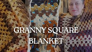 Granny Square Blanket Tutorial [upl. by Guyer]