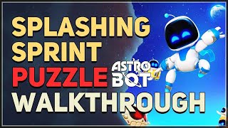 Splashing Sprint Astro Bot Puzzle [upl. by Xerxes]