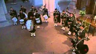 Pipes amp Drums Of Brunswiek  Salute To The Royal Fendersmith  Cullen Bay [upl. by Yht169]