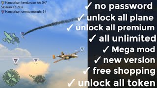 warplanes ww2 dogfight mod apk warplane ww2 dogfight mod apk terbaru 2022 [upl. by Prisca]