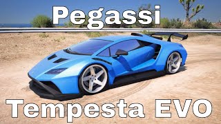 GTA 5  PEGASSI TEMPESTA EVO STRADALE CUSTOMIZATION LAMBORGHINI HURACAN [upl. by Enileme]