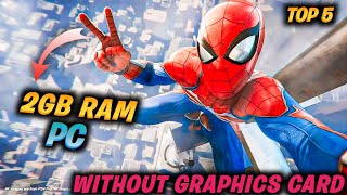 top 5 spider man game for low end pc [upl. by Gurl244]