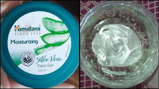 HIMALAYA ALOEVERA FACE GEL TAMIL REVIEW [upl. by Anawqahs]