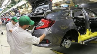 2017 Honda Civic Sedan  PRODUCTION [upl. by Sansbury541]