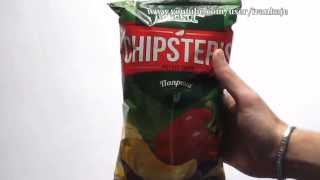 Обзор чипсов Флинт ChipstersПаприка Чипсы Flint [upl. by Nairim462]