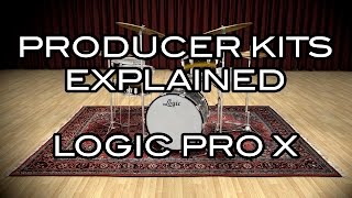 Logic Pro X  Producer Kits Explained  Take Your MIDI Drums to the Next Level [upl. by Jadda]