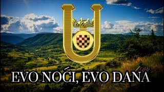 Hercegovci evo noći evo dana Hrvatske Ustaške pjesme  Tekst pjesme [upl. by Eimaraj]