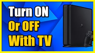 How to Make PS4 turn ON or OFF with TV POWER Device Link Tutorial [upl. by Alleroif154]