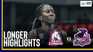 AKARI STUNS CHOCO MUCHO 🤯  LONGER HIGHLIGHTS  2024 PVL REINFORCED CONFERENCE  July 23 [upl. by Vins]