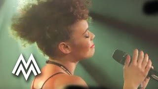 Andreya Triana  Playing With Fire live at MOBO Pre Awards Show  2015 [upl. by Dlnaod]