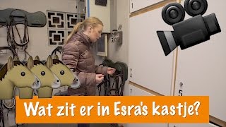 Wat zit er in Esras kastje  PaardenpraatTV [upl. by Ennail]