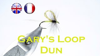 Montage mouche  Fly Tying Garys Loop Dun  Mouche de Mai  Mayfly Mouche truite  Trout Fly [upl. by Ecined650]