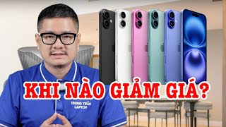 Tư vấn điện thoại iPhone 16 và iPhone đời thấp khi nào giảm giá [upl. by Liahus589]