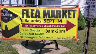 Flea Market Time Sayreville NJ Saturday September 14 2024 8am2pm [upl. by Hodess]