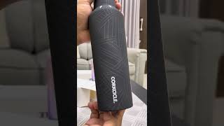 Corkcicle sport canteen 20oz Ombre Fairy  Marvel Black Panther Review [upl. by Eellehs]