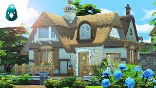 Cottage Starter 🐌🏡  The Sims 4 Cottage Living Speed Build [upl. by Goss]