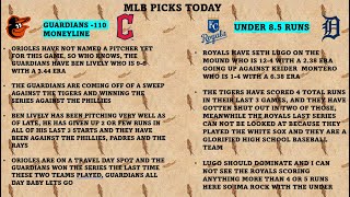 MLB Picks and Rundown August 1st Best Bets Today [upl. by Banquer]