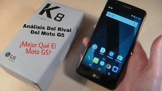 LG K8 2017 Review En Español [upl. by Guzel580]