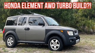 HONDA ELEMENT AWD TURBO BUILD 🐌🔥 [upl. by Schell]