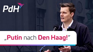 Freiheit für die Ukraine I Vorsitzender Lasse Schäfer zur Münchner Sicherheitskonferenz [upl. by Ybrik]