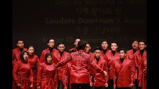 Laudate Dominum  Ivo Antognini   Diponegoro University Choir  PSM Undip Indonesia [upl. by Sivi]