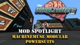 Mod Spotlight  MachineMuse Modular Powersuits [upl. by Nulubez65]