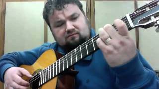 quotJust As I Amquot hymn arrangement for Classical Guitar  Florentin Tise [upl. by Kono]